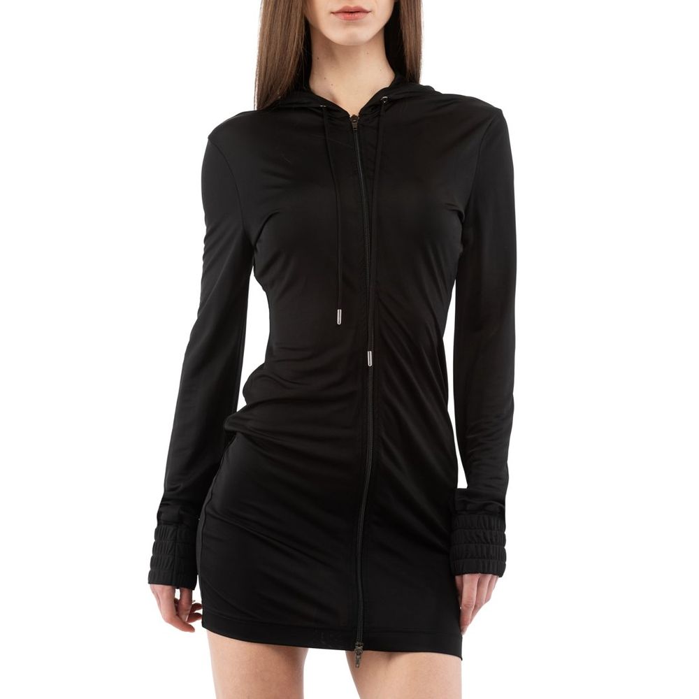Moschino Black Viscose Evening Dress - 100% Viscose, Elegant
