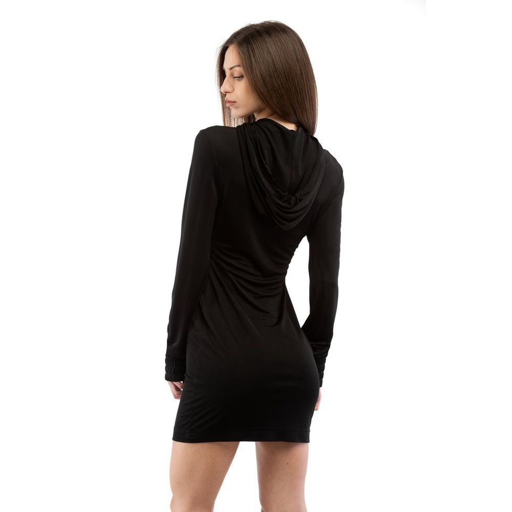 Moschino Black Viscose Evening Dress - 100% Viscose, Elegant