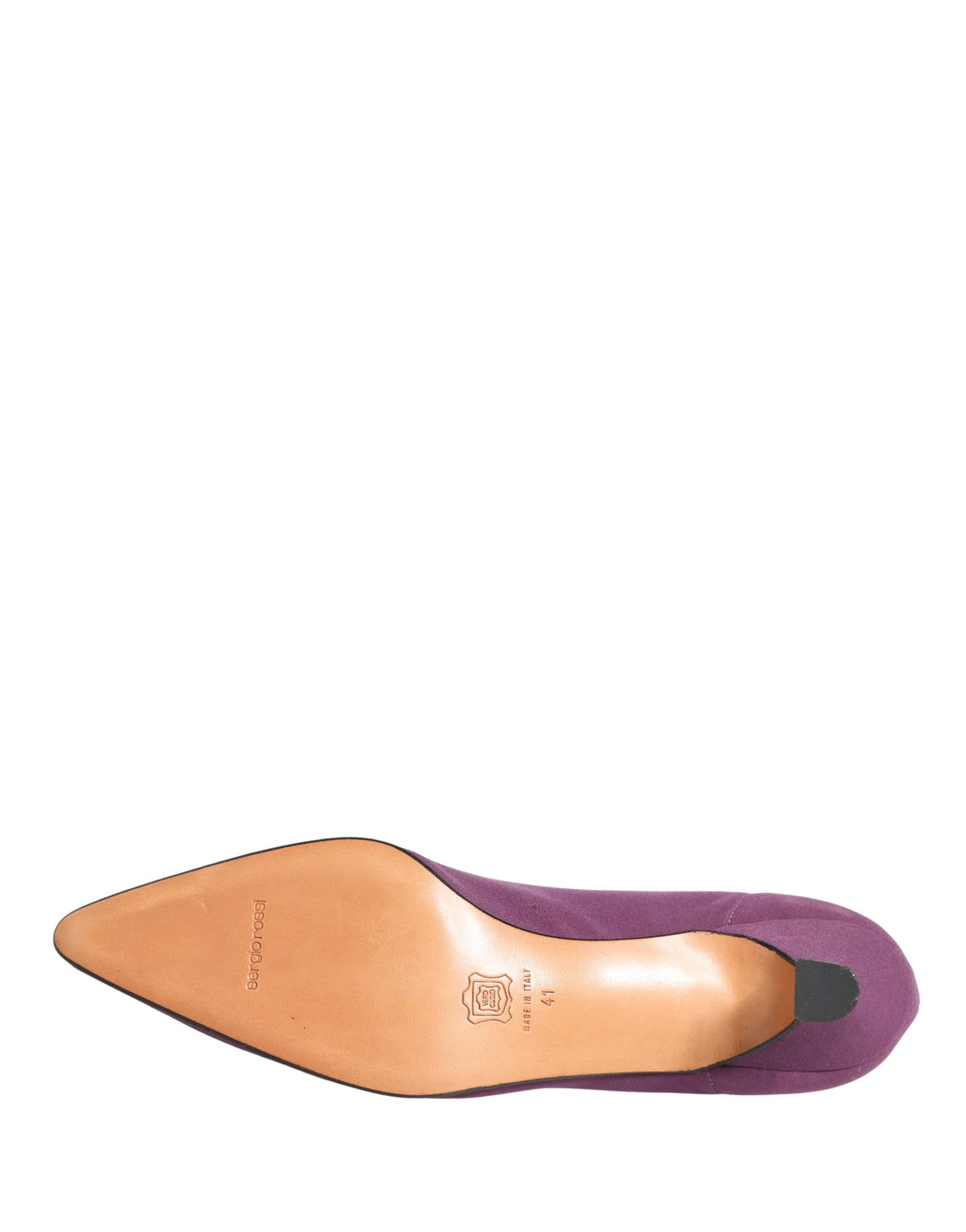 Dolce & Gabbana x Sergio Rossi Purple Suede Ankle Boots – Leather Sole, DG Logo, Italian