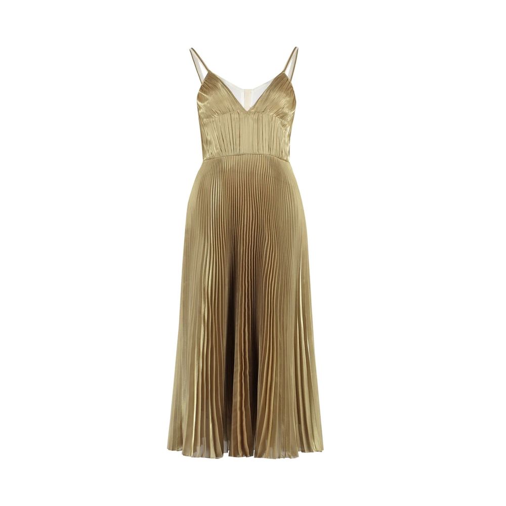 Prada Gold Polyester Casual Dress
