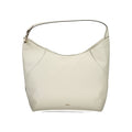 Furla White Leather Women's Bag – Lara Shoulder Bag, Magnetic Closure, 100% Leather, Logo
