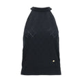 Balmain Black Wool Oves Aries Sleeveless T-Shirt