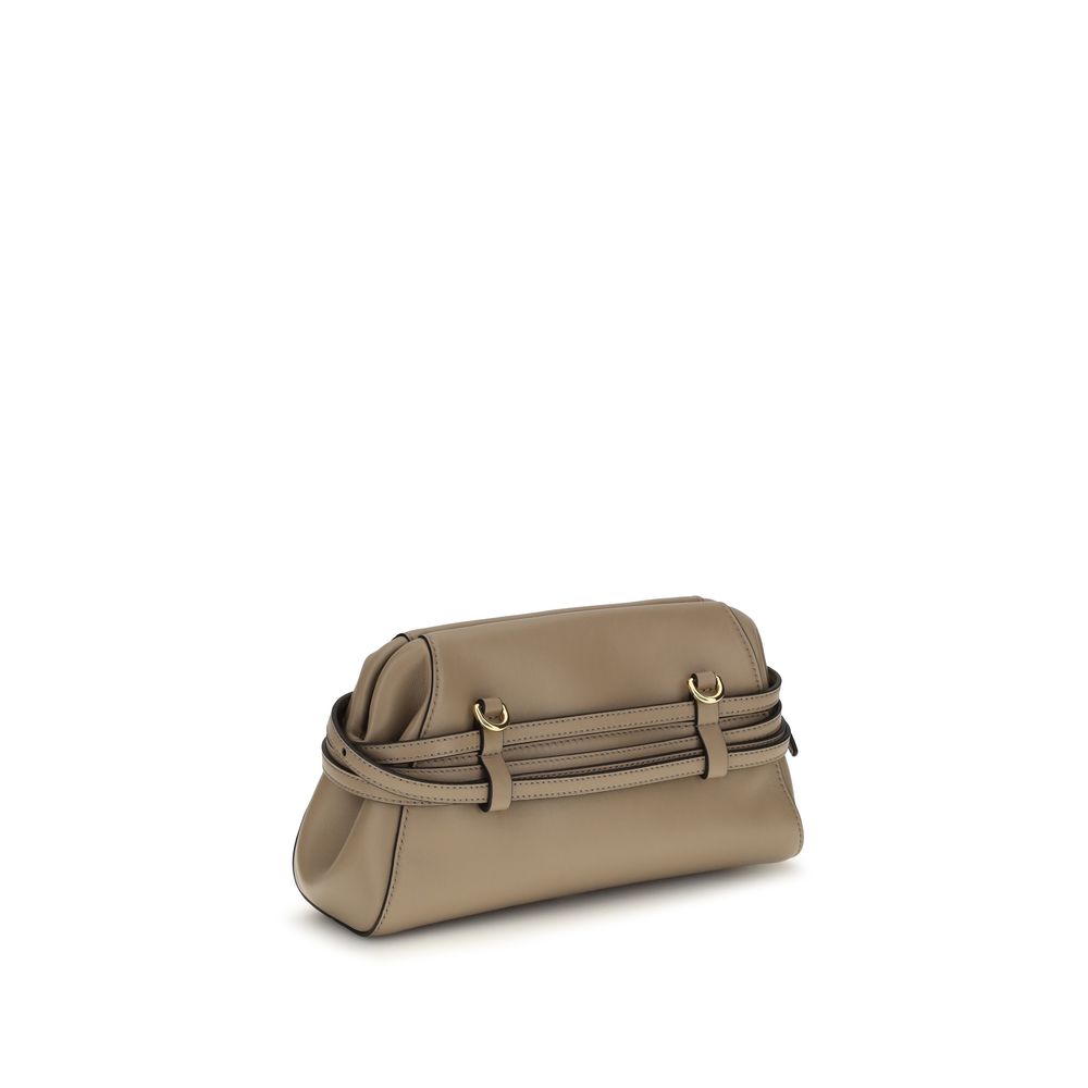 Moschino Beige Goatskin Clutch Bag – 100% Goatskin, Italian, Women's