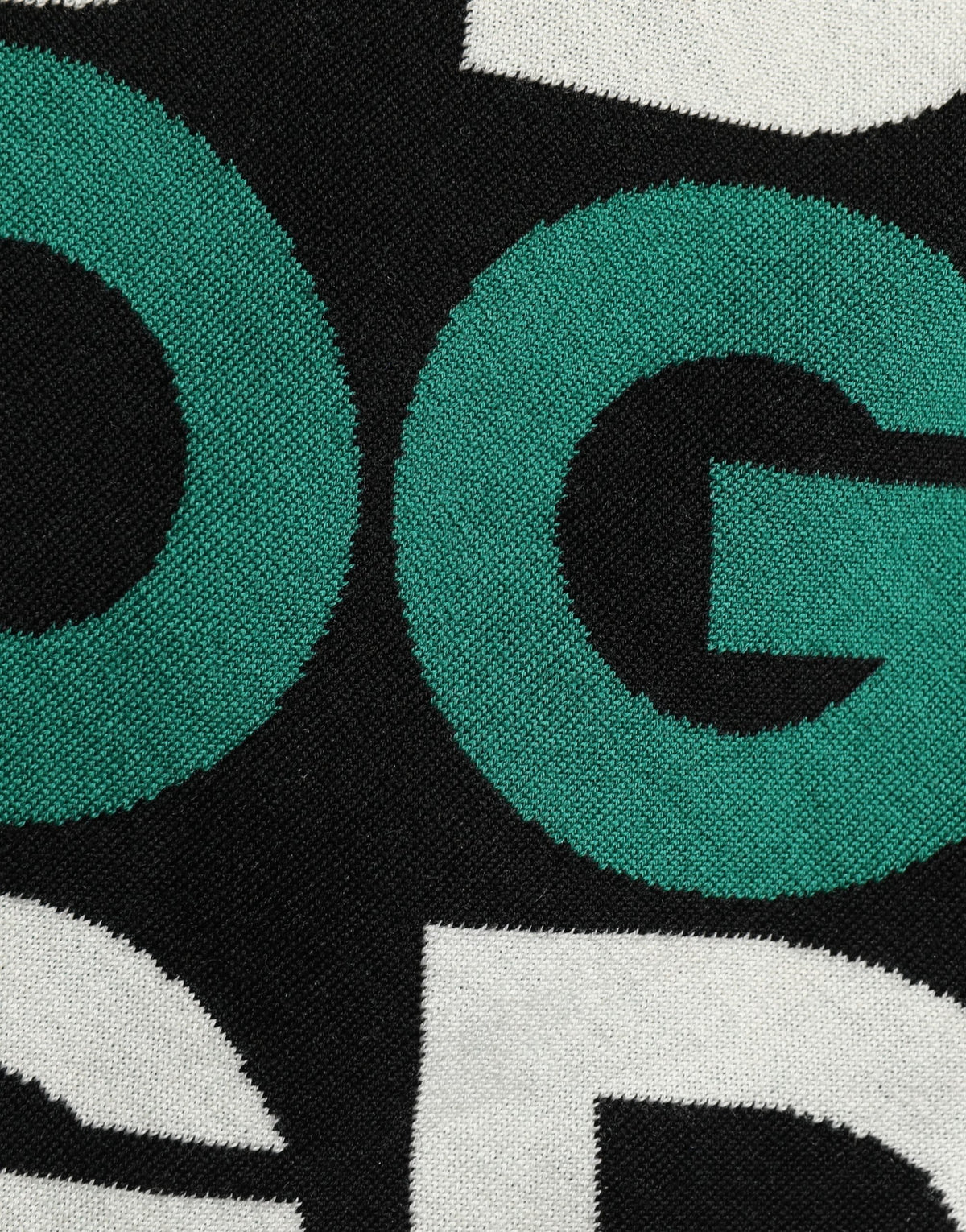 Dolce & Gabbana Black Virgin Wool Monogram Logo Jogger Trousers – Virgin Wool, Green Stripe, Elasticated Waist, Italian