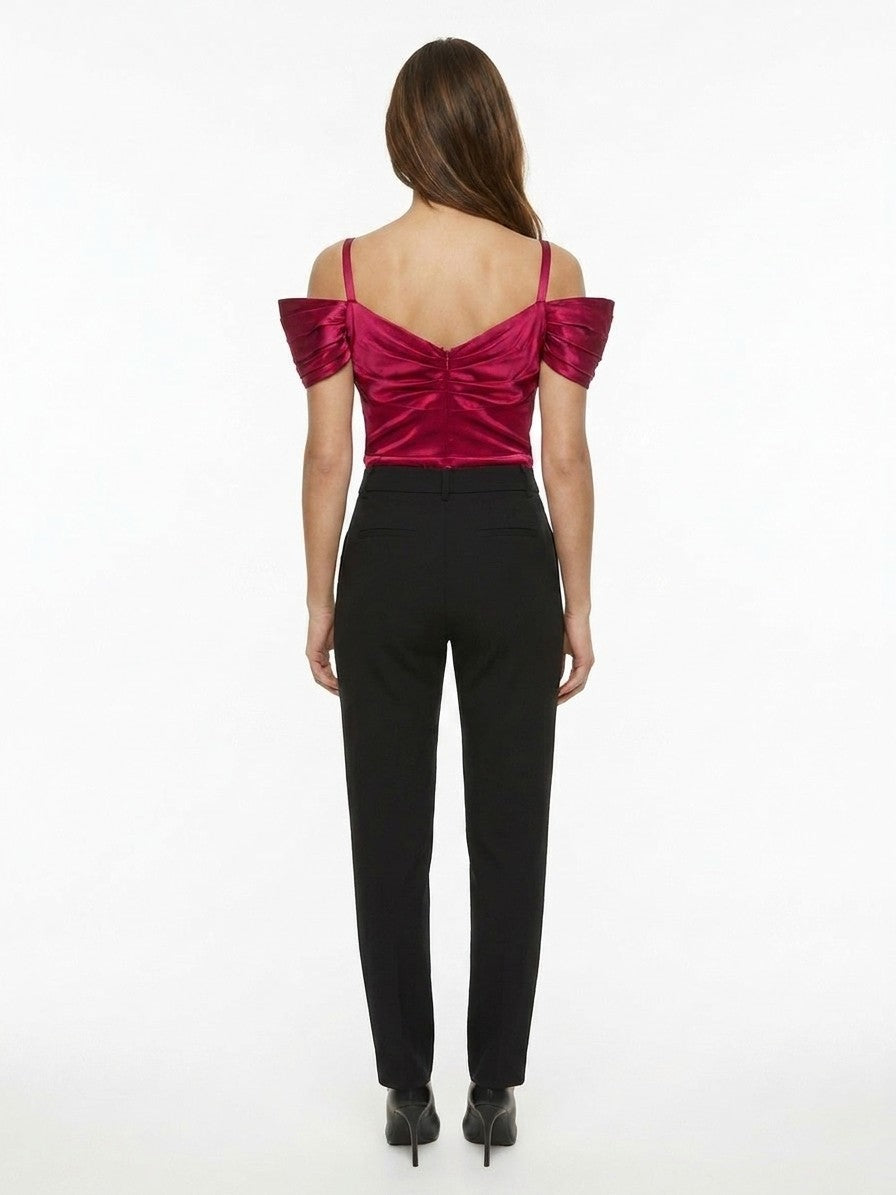 Dolce & Gabbana Pink 100% Silk Sleeveless Top – Soft, Elegant, Italian