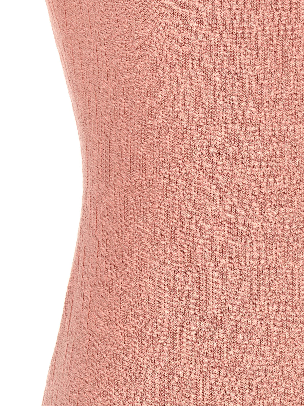 Fendi Multicolor Cotton-Silk FF Jacquard Mini Dress – Polo Collar, Color-Block, Italian