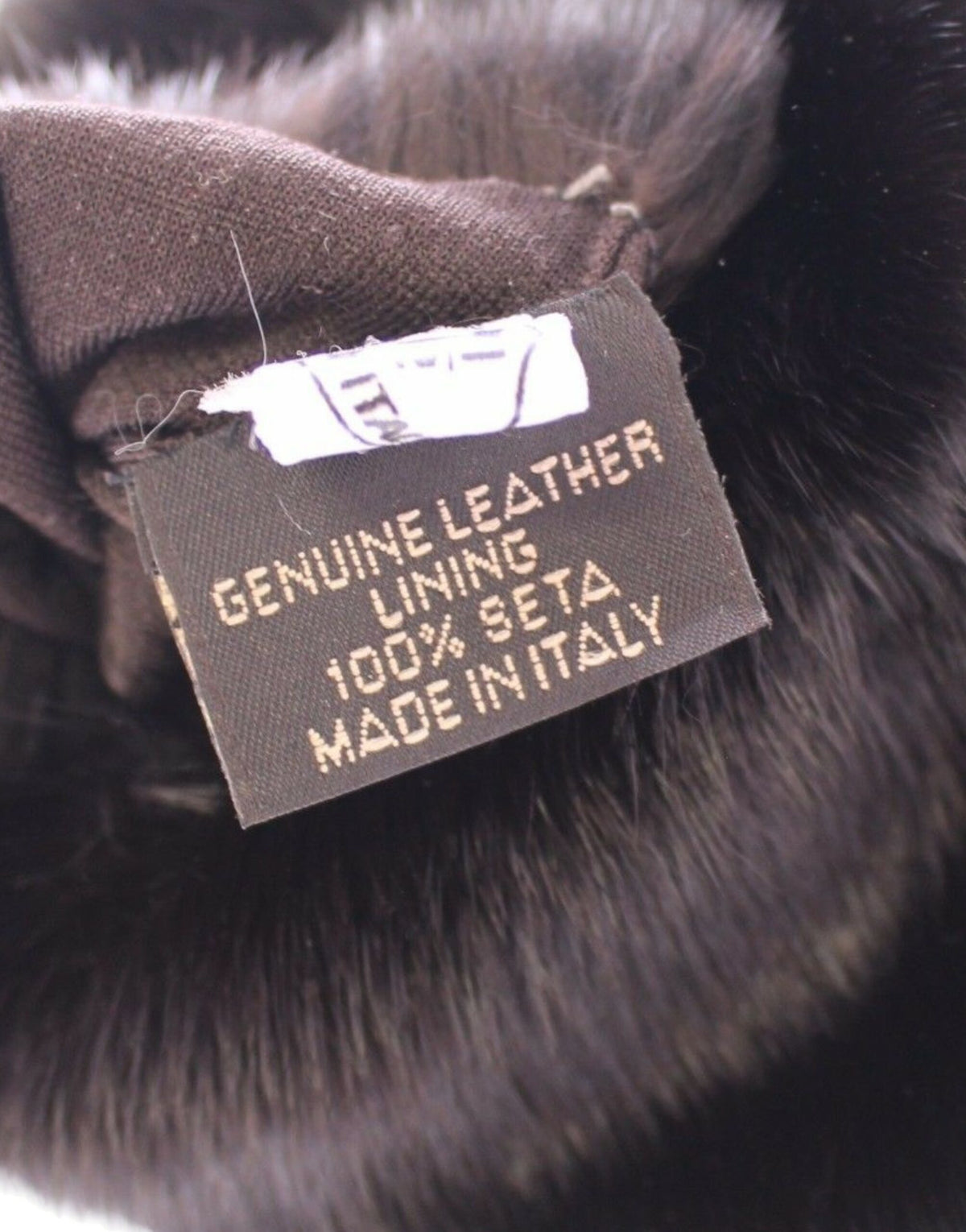 Dolce & Gabbana Purple Mink Fur Goat Leather Elbow-Length Gloves – Logo, Italian, MainLine