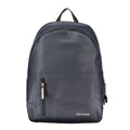 Blu Polyurethane Men Backpack